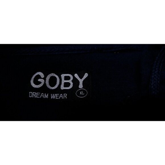 Goby Dream Wear Womens XL Dark Blue Fleece Full Zip Hooded Jacket Hoodie - Picture 10 of 11